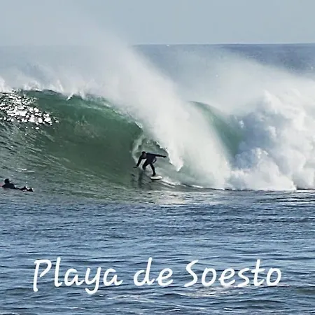 Διαμέρισμα Acogedora Vivienda De 2 Y Terraza Vimianzo